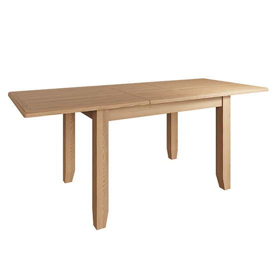 Gilford Extending 160cm Wooden Dining Table In Light Oak_3