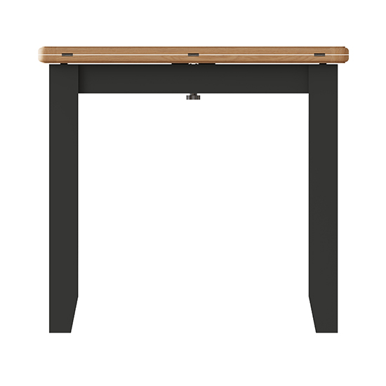 Gilford Extending Wooden Flip Top Dining Table In Grey_3
