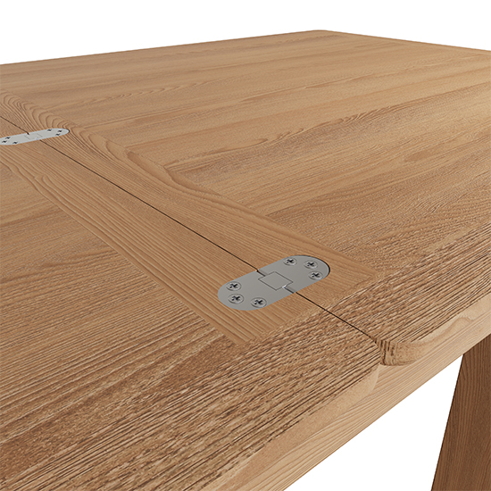 Gilford Extending Wooden Flip Top Dining Table In Light Oak_3