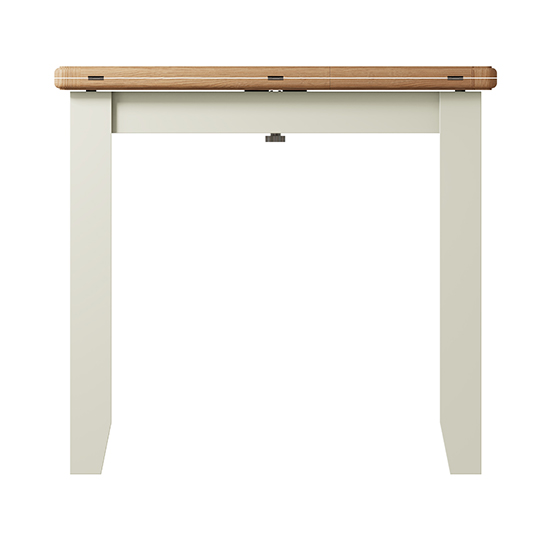 Gilford Extending Wooden Flip Top Dining Table In White_3
