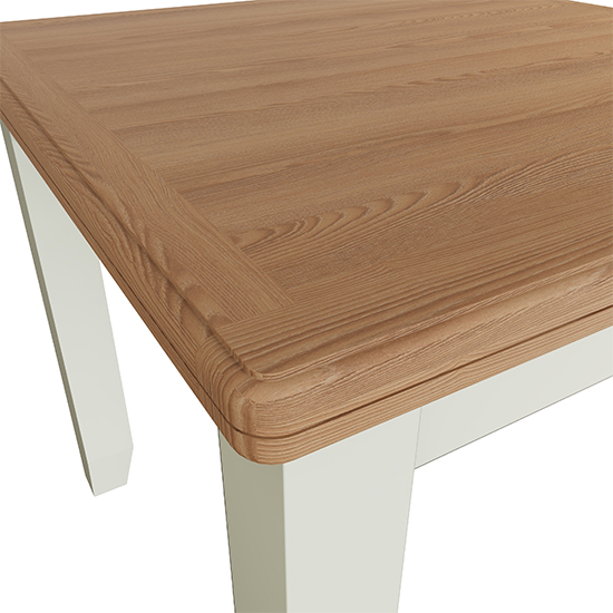 Gilford Extending Wooden Flip Top Dining Table In White_5