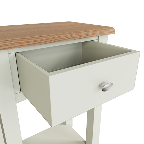 Gilford Wooden Side Table In White_5