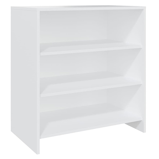 Gilon Wooden Sideboard With 4 Doors 2 Shelves In White_4