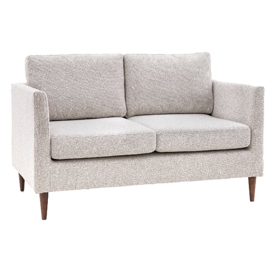 Read more about Girona fabric 2 seater sofa with oak legs in natural