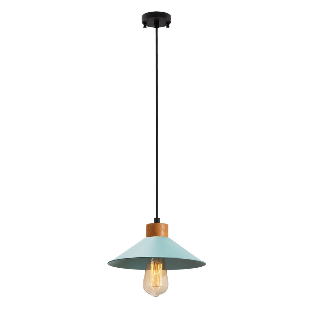Givon Metal Ceiling Pendant Light in Blue