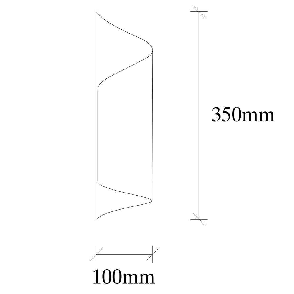 Givon Metal Wall Light in Cream