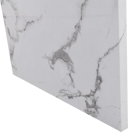 Glacier Rectangular High Gloss Bar Table In Diva Marble Effect_9