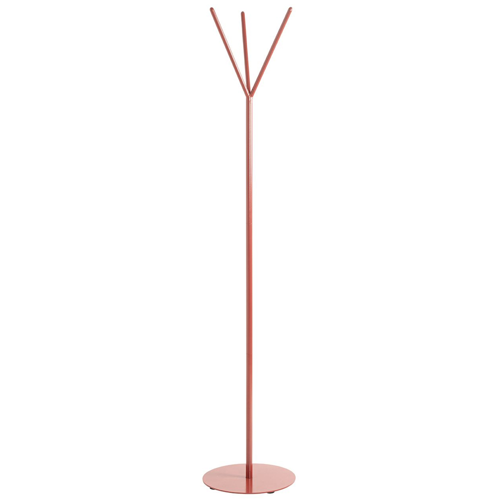 Glasgow Steel Coat Stand In Red