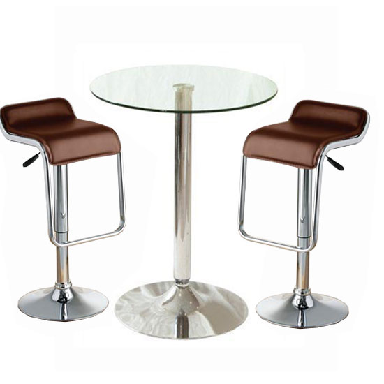 glass bar table fw37po 2brwn torino - Hotel Furniture and Amenities For Encouraging Better Guest Experience