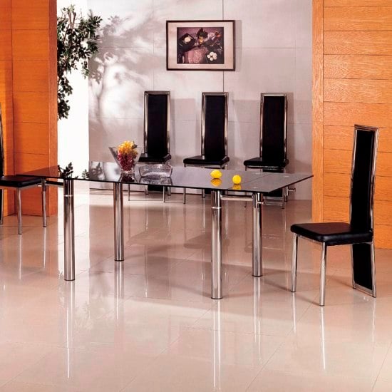 glass dining sets javaG601clr - Searching For The Best Designer Furniture For The Home