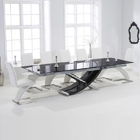 Glass Dining Table And 6 Chairs UK Furniture in Fashion