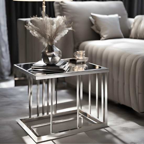 Modern Glass Nest Of Tables UK Sale