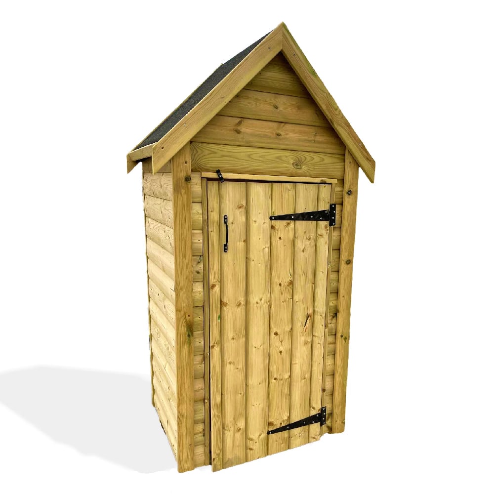 Product photograph of Glendive Wooden Garden Tool Shed In Natural from Furniture in Fashion