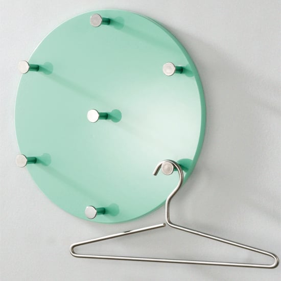 Photo of Big mary mint green coat hat rack in high gloss