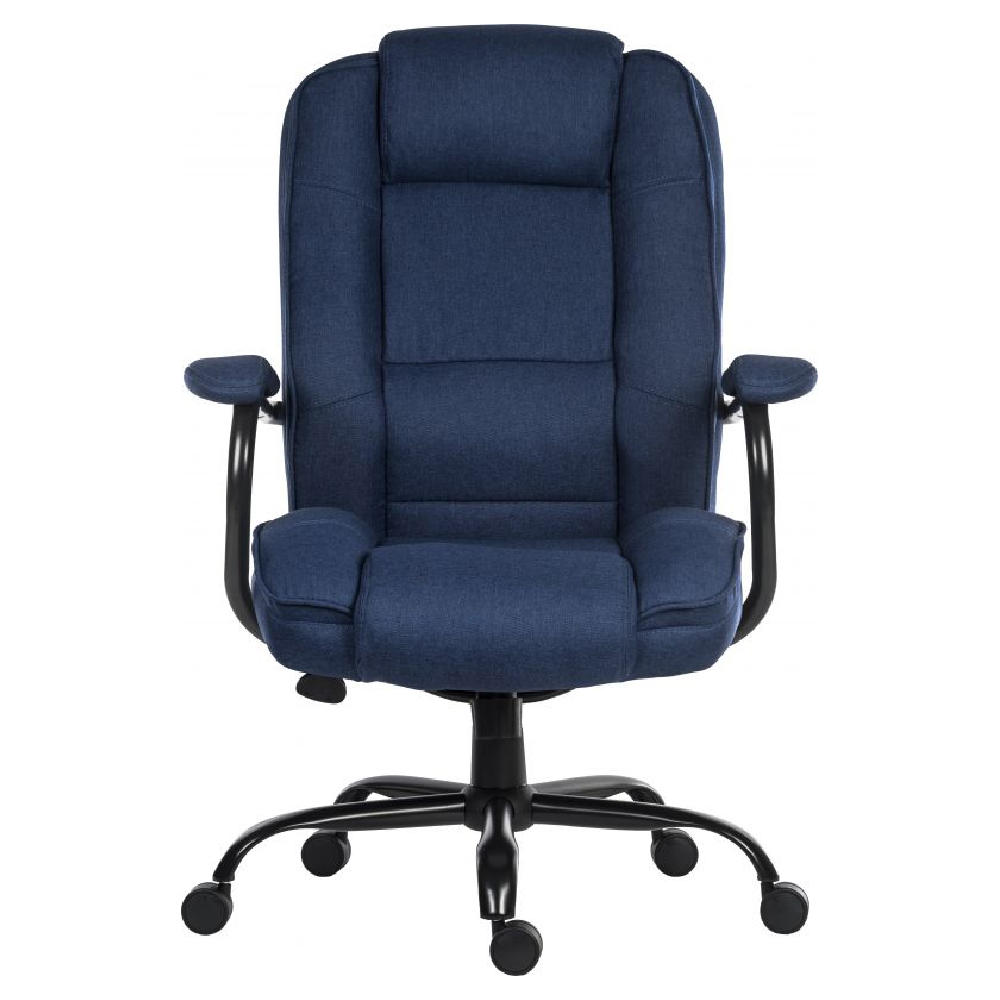 Godley Fabric Home And Office Chair In Ink Blue