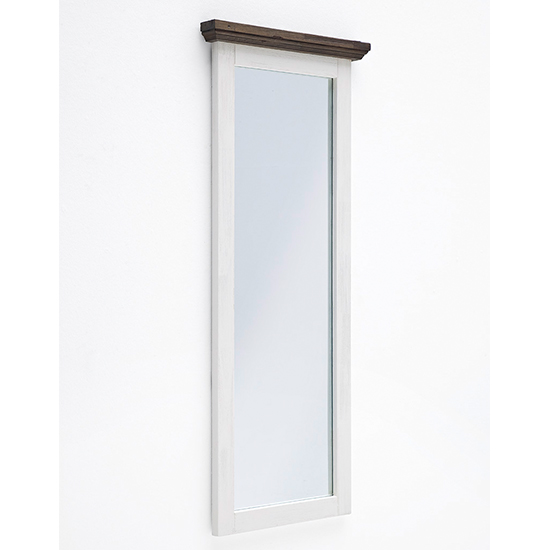 Gomera Wooden Hallway Furniture Set 2 In Acacia White_5