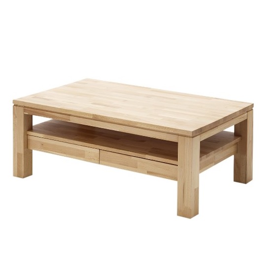 Product photograph of Gordon Wooden Storage Coffee Table In Beech Heartwood from Furniture in Fashion