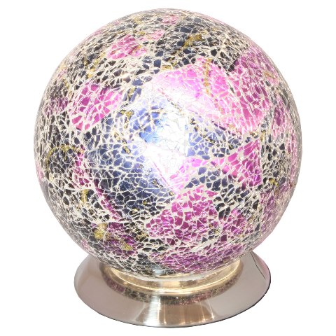 gorgeous table lamp purple lm75pl - Mosaic Table Lamp In All Colours