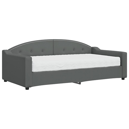 Gorizia Fabric Daybed In Dark Grey