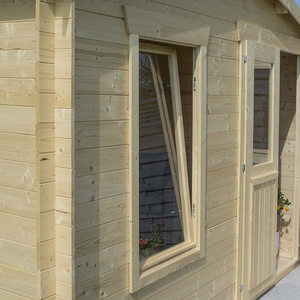 Gower Wooden Garden Retreat Summer House In Natural