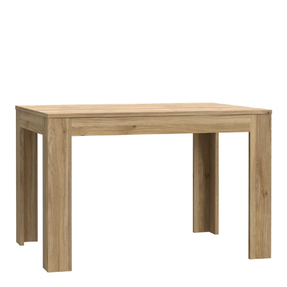 Greeley Wooden Extending Dining Table In Oak