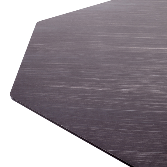 Greenbay Octagonal Metal Side Table In Black Mottled_2