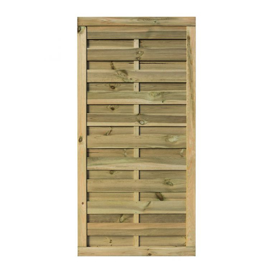 Gretna Wooden 3x6 Screen In Natural Timber Furniture in Fashion