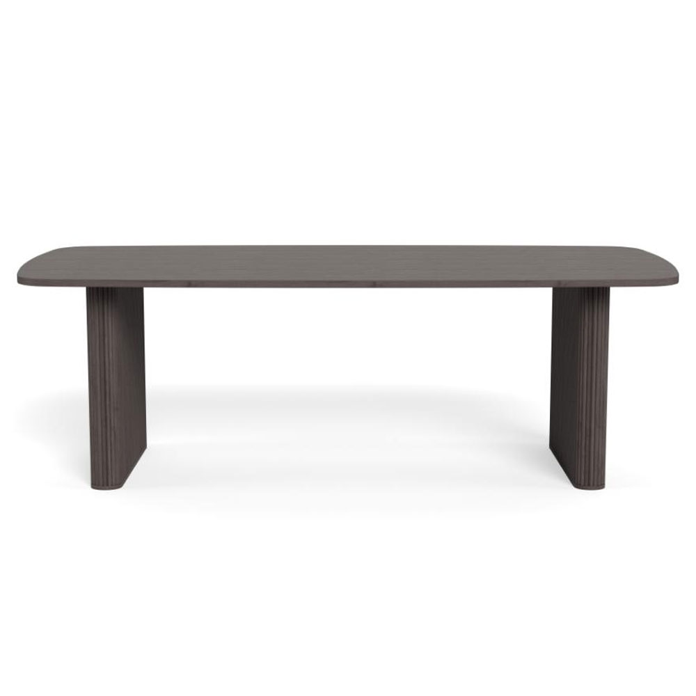 Gretton Rectangular Wooden Dining Table in Mango Brown