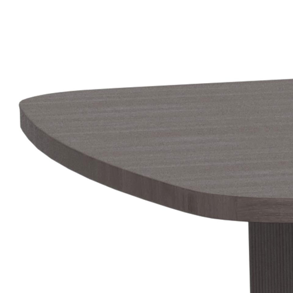 Gretton Rectangular Wooden Dining Table in Mango Brown