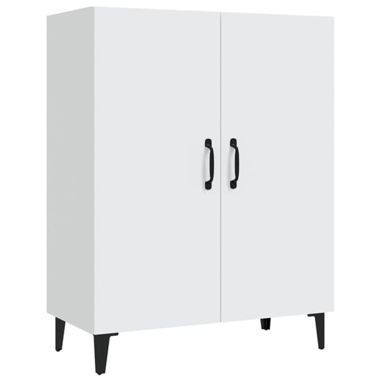 Grina Wooden Highboard With 4 Doors In White_7