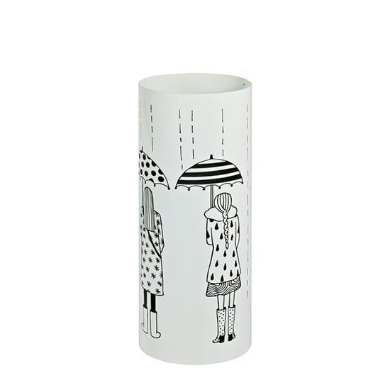 Guelph Round Metal Umbrella Stand In White_2