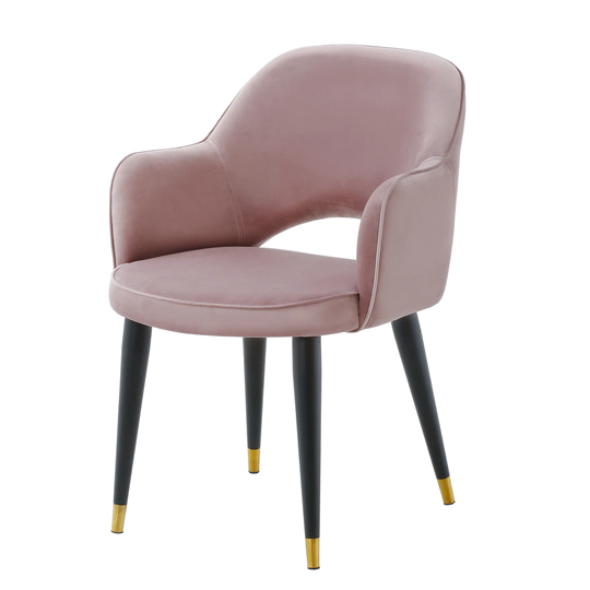 Pink Leather Dining Chairs, Pink Faux Leather Dining Room Chairs