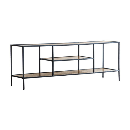 Hadston Metal Shelving Unit In Antique Copper Furniture in Fashion