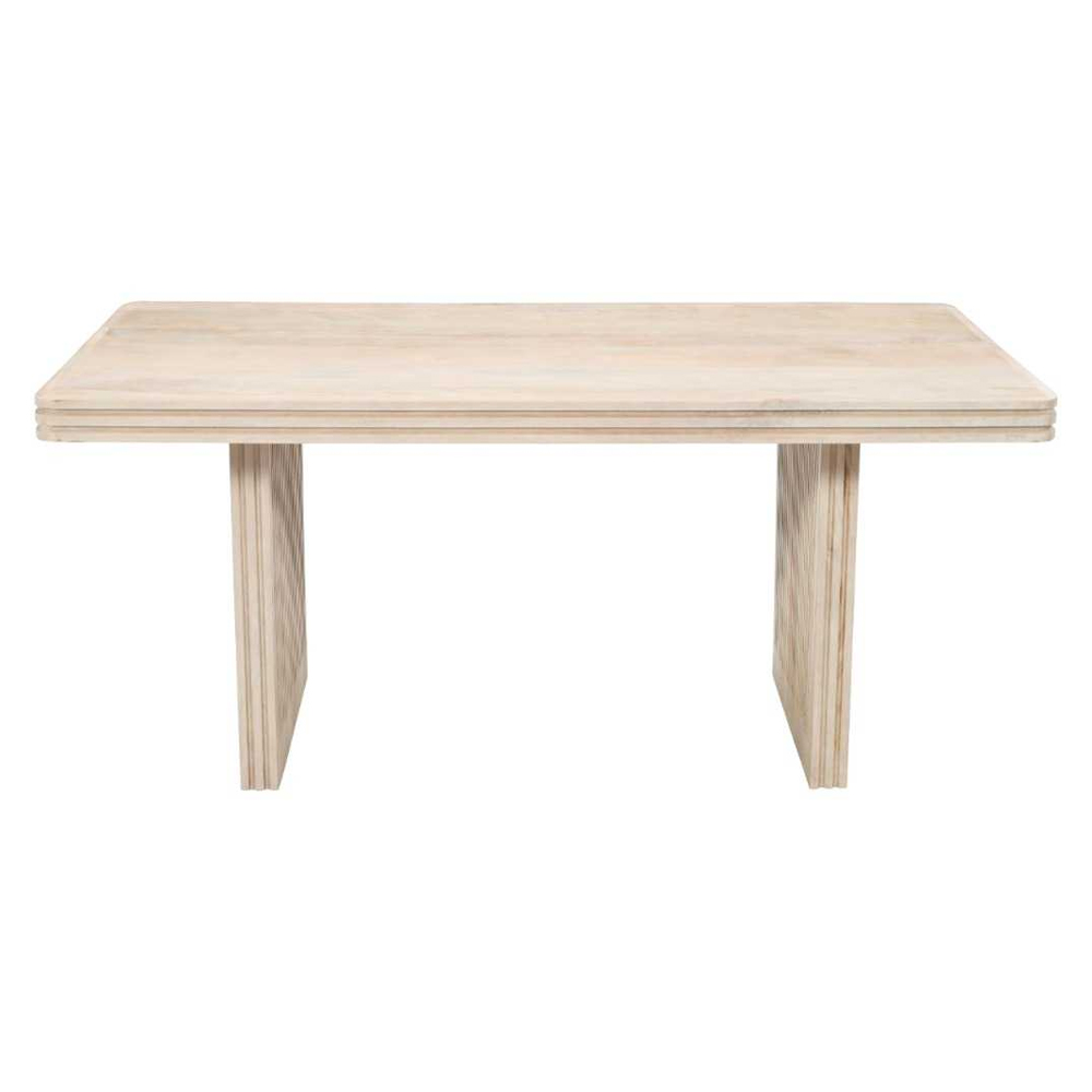 Hailey Wooden Dining Table In Natural Oak