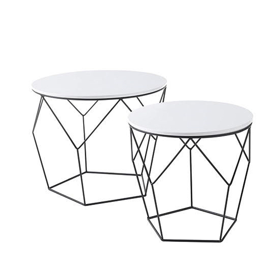 White coffee tables & side tables gofurniture.co.uk