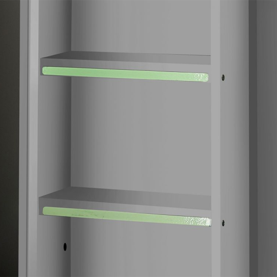 Haldis High Sleeper Bunk Bed In All White