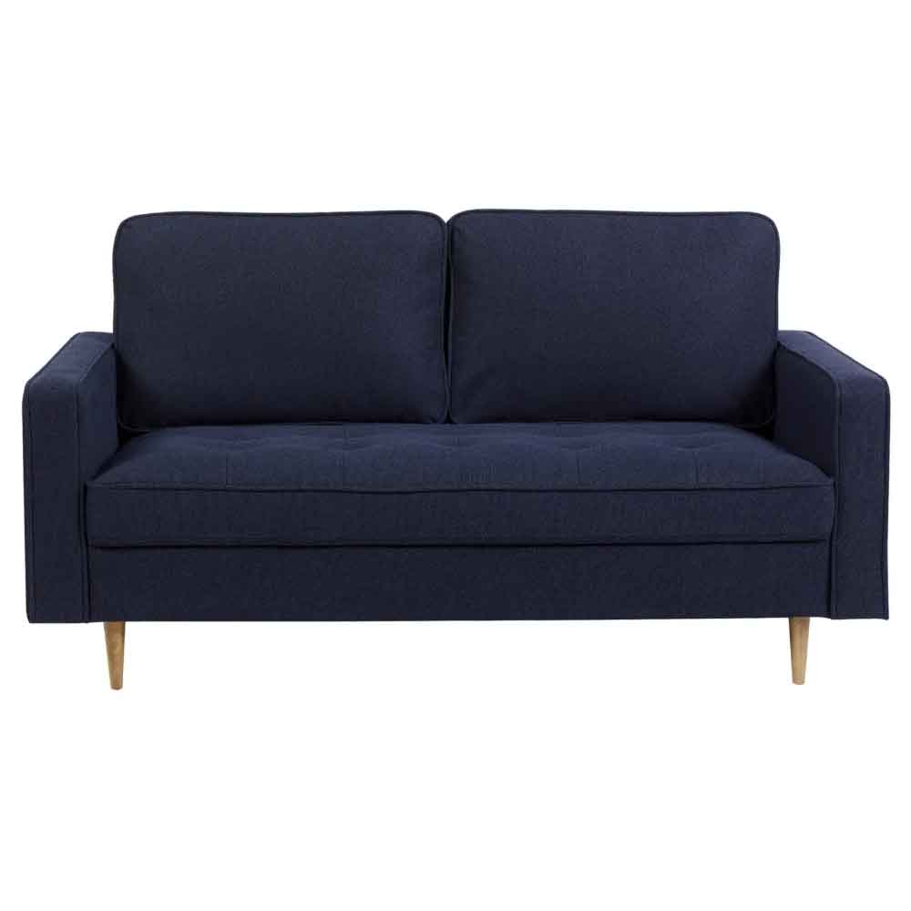 Haldrex Fabric 3 Seater Sofa in Deep Blue
