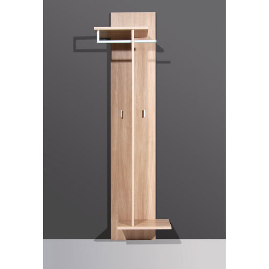 California Royal Walnut Wall Mounted Hallway Stand 7565