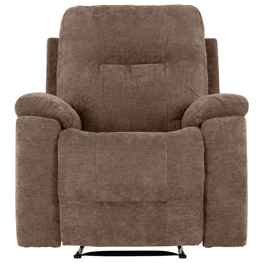 Halmstad Fabric Recliner Sofa Suite in Antelope Brown