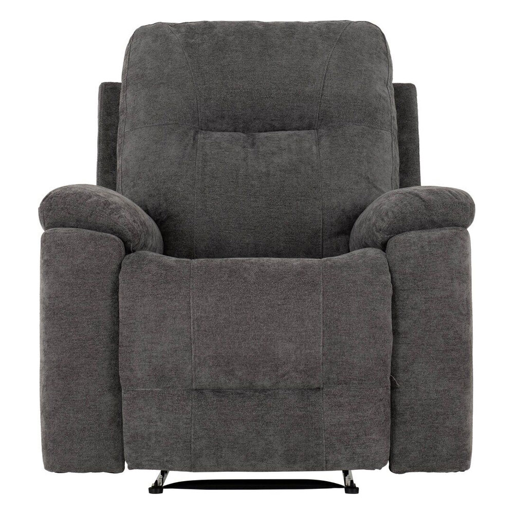 Halmstad Fabric Recliner 1 Seater Sofa in Grey