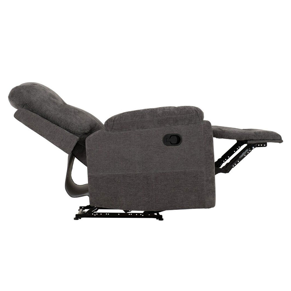 Halmstad Fabric Recliner 1 Seater Sofa in Grey