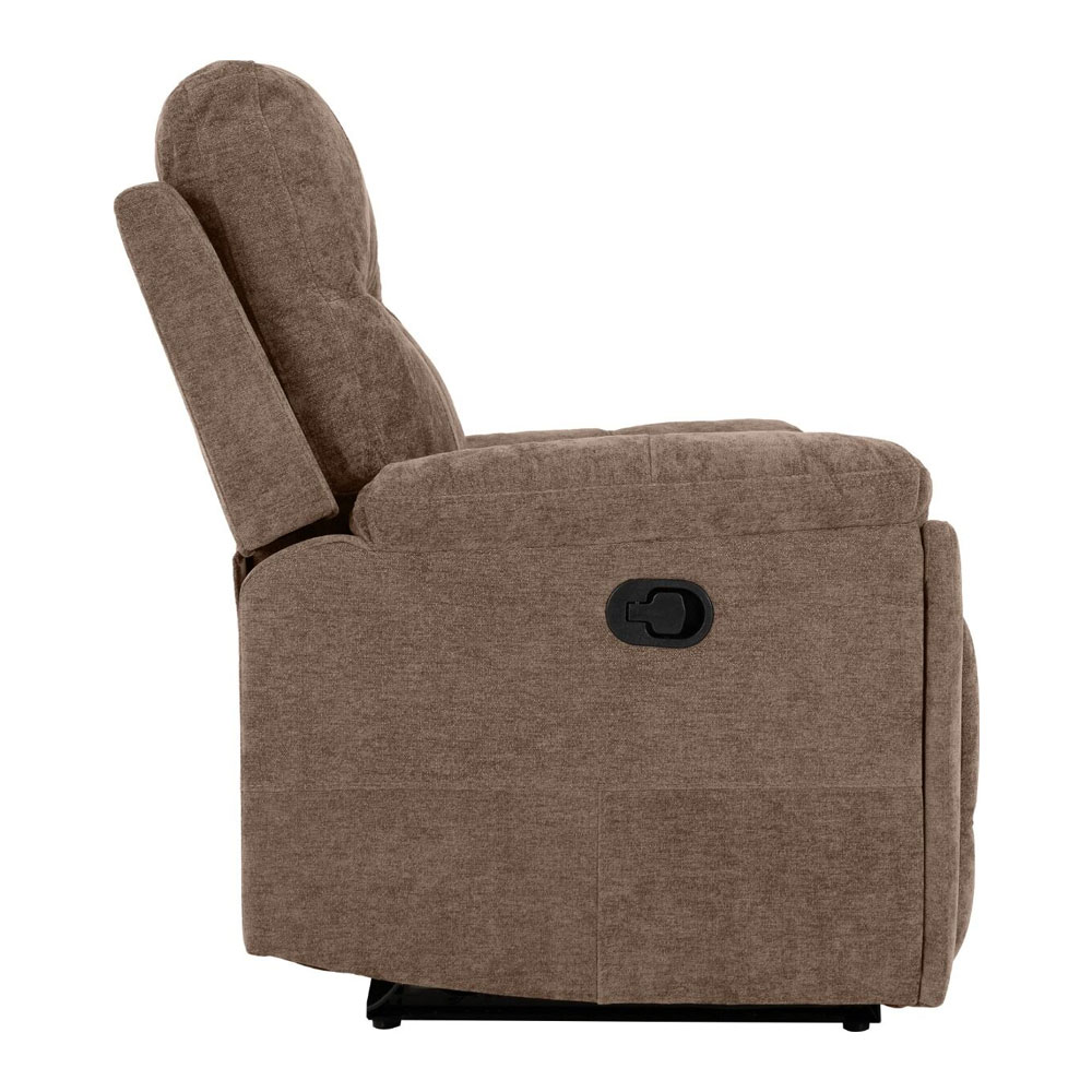 Halmstad Fabric Recliner Sofa Suite in Antelope Brown