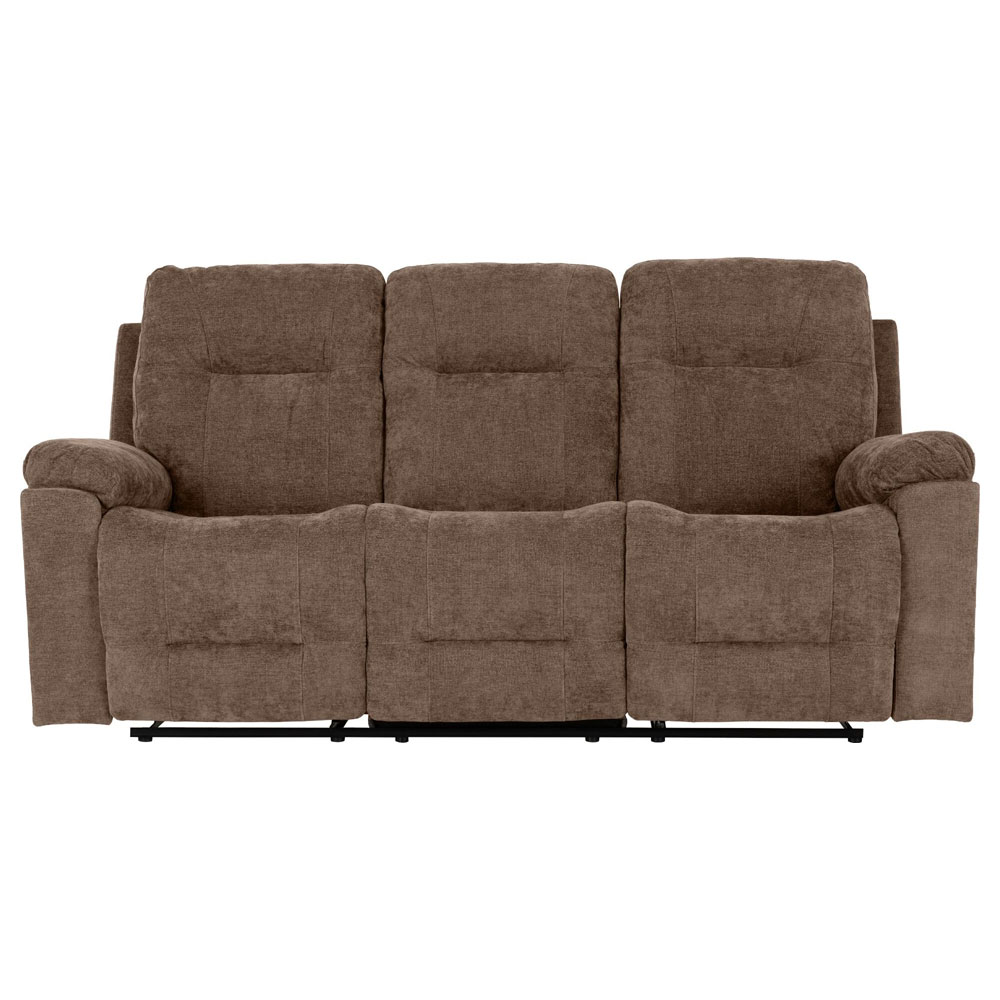 Halmstad Fabric Recliner Sofa Suite in Antelope Brown
