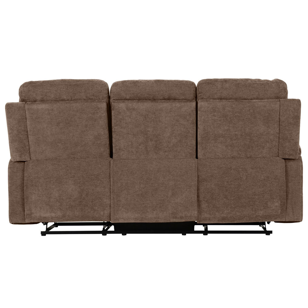 Halmstad Fabric Recliner Sofa Suite in Antelope Brown
