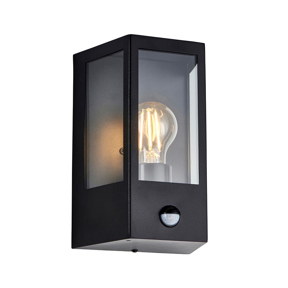 Hamel Stainless Steel Wall Light In Matt Black