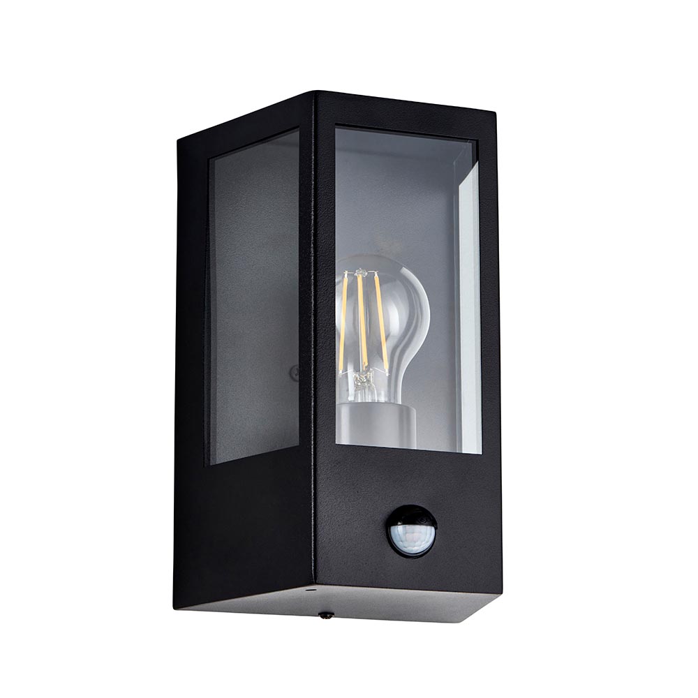 Hamel Stainless Steel Wall Light In Matt Black