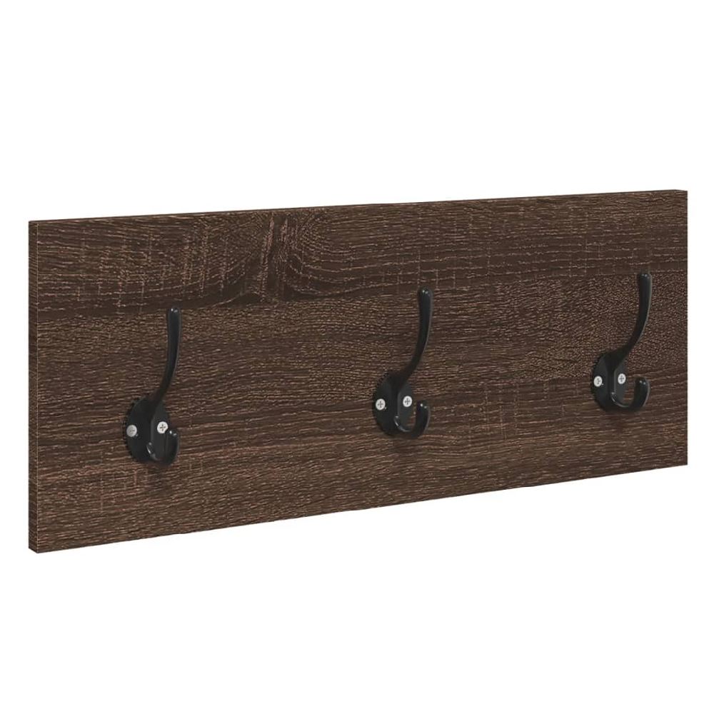 Hamel Wooden 4 Piece Hallway Furniture Set In Brown Oak