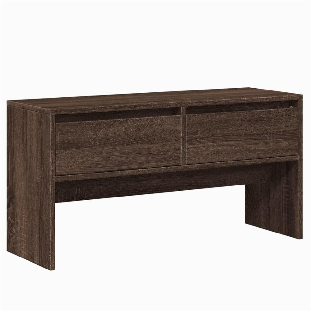 Hamel Wooden 4 Piece Hallway Furniture Set In Brown Oak