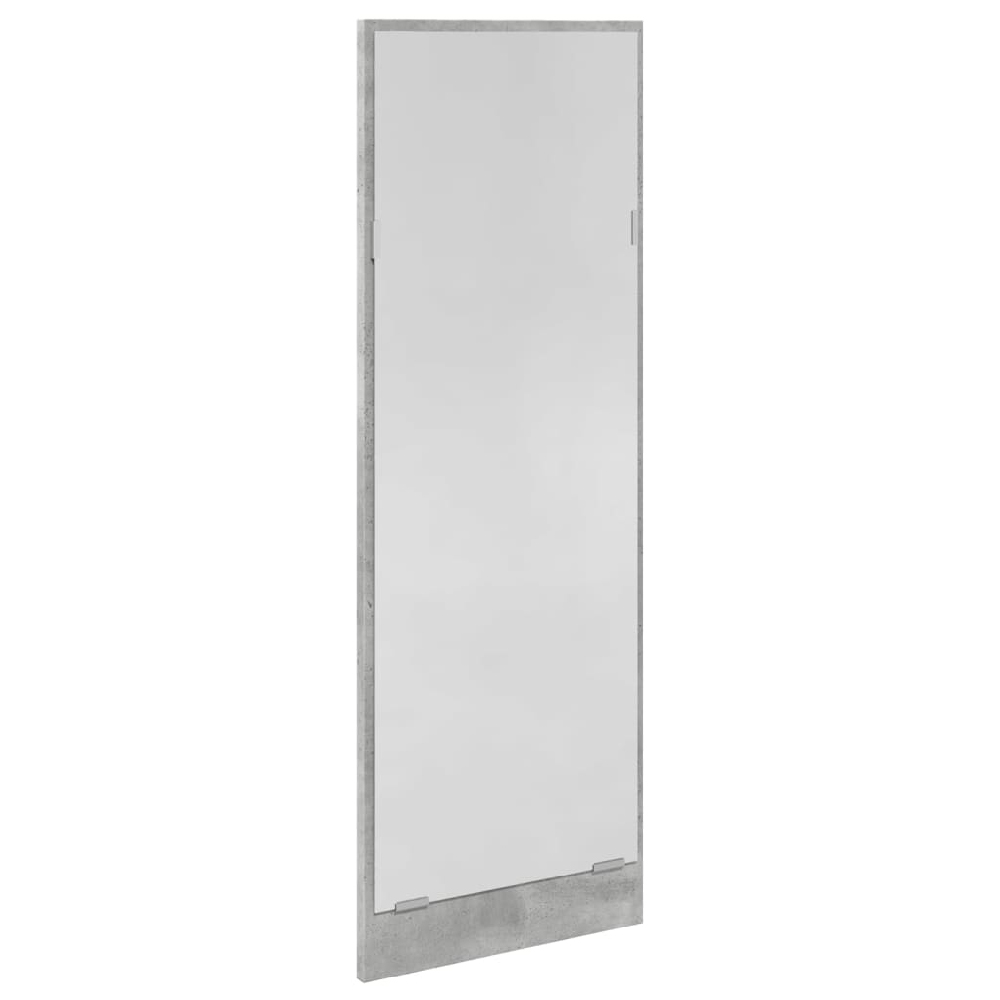 Hamel Wooden 4 Piece Hallway Furniture Set In Concrete Grey