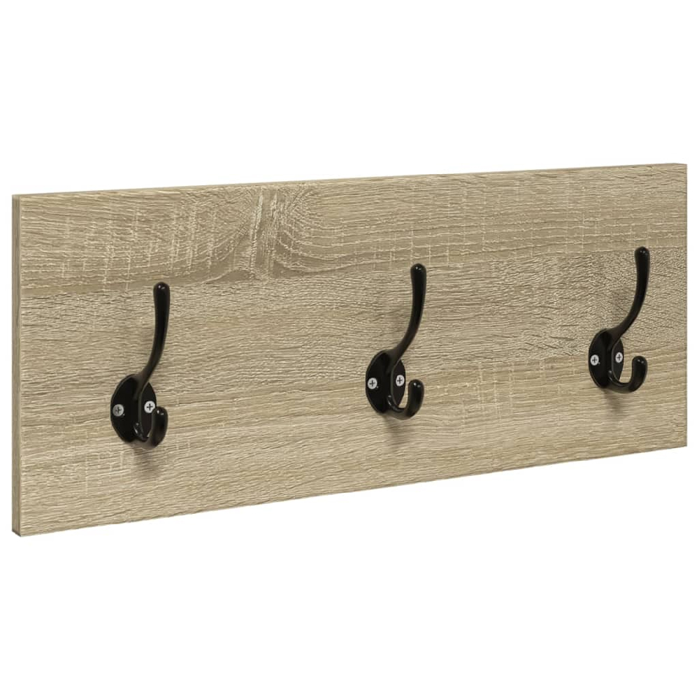 Hamel Wooden 4 Piece Hallway Furniture Set In Sonoma Oak